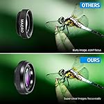 AMIR-Phone-Camera-Lens-06X-Super-Wide-Angle-Lens-15X-Macro-Lens-for-iPhone-Lens-Kit-2-in-1-Clip-On-Cell-Phone-Camera-Lens-for-iPhone-8-X-7-7-Plus-6s-6-Samsung-Other-Smartphones