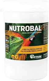 Vetark Nutrobal Calcium Vitamin D3 Mineral Supplement 250g for Birds & Reptiles