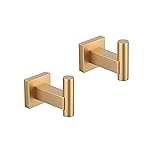 GERZWY Wall Mounted Towel Hook Heavy Duty Robe Coat