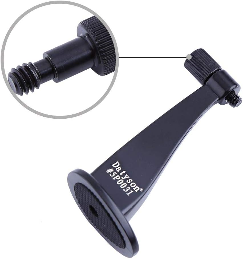 Binocular Tripod Adapter Tripod Mounting Adapter Binoculars Tripod Mounting Adapter Black Metal Binocular Adapter Mount Tripods Bracket For Binocular Telescope - Image 3