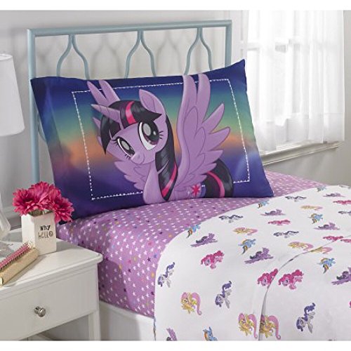 My Little Pony Movie Microfiber Twin Bedding Sheet Set