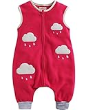 Vaenait Baby Toddler Kids Girls Micro Fleece Blanket Sleeper Pink Claud S