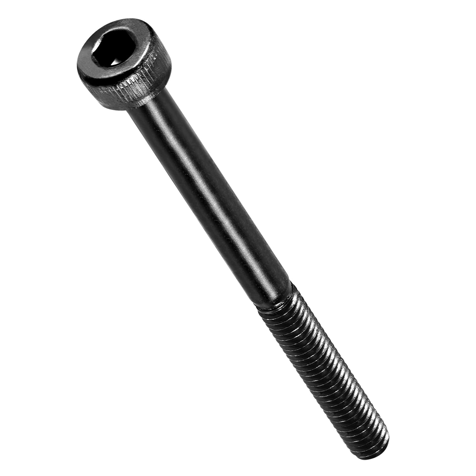 METALLIXITY Socket Head Cap Screws(M4-0.7x50mm)30Pcs, Carbon Steel Allen Socket Drive DIN912/ISO4762 Metric Oxide - Machine Grade 12.9 Internal Hex Screw UNC Coarse, Black — image 1