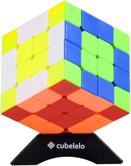 Cubelelo QiYi WuQue 4x4 Stickerless 4x4x4 Speed Cube Magic Cube Puzzle