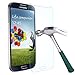Galaxy S4 Screen Protector,TANTEK [Bubble-Free][HD-Clear][Anti-Scratch][Anti-Glare][Anti-Fingerprint] Premium Tempered Glass Screen Protector for Samsung Galaxy S4, [1Pack]