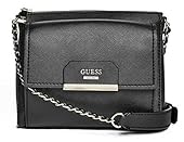 GUESS Ryann Mini Crossbody Flap Bag, Black