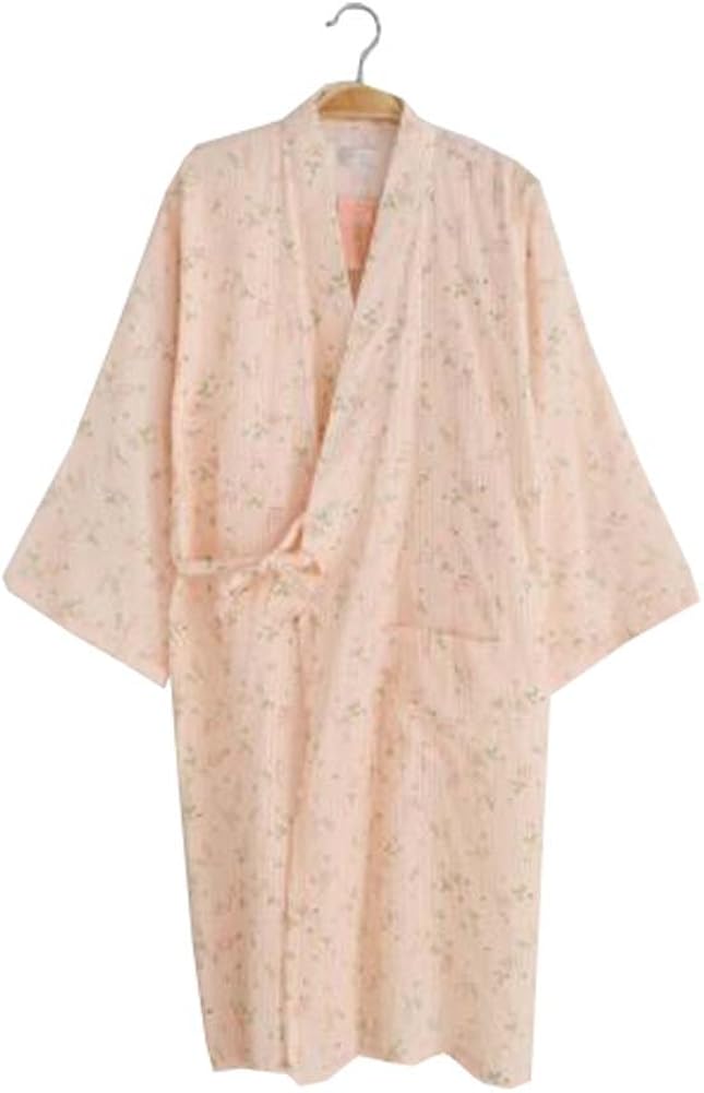 ladies cotton kimono dressing gown