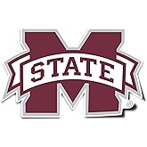 Desert Cactus Mississippi State University Sticker Bulldogs MSU Hail State Vinyl Decal Laptop Water Bottle Car Scrapbook (IND 1)