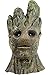 Line The Galaxy Groot Over Head Smile Helmet Mask Cosplay Costume Latex Adult