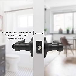 Gobrico 2 Pack Privacy Door Locks Levers for