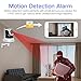 SDETER IP Camera 1080P HD Wireless -Security Camera with PTZ,Night Vision, Home Security Camera System Motion Detection Indoor Camera