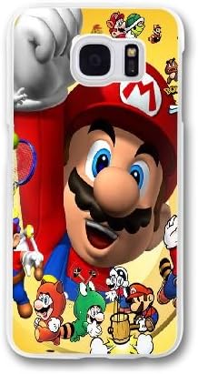 Samsung Galaxy S7 Edge Cell Phone Case White Game Super Mario Bros Custom Pase Cover 10P623226