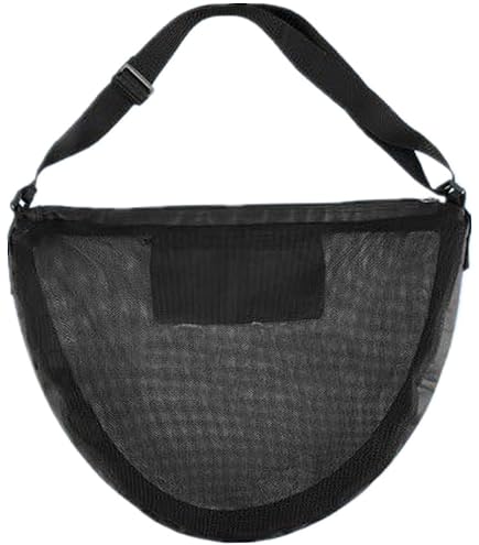 Sac à Ballon En Maille Avec Poche Zippée - Bandoulière Réglable Pour Basket, Football, Volley, Plage - 10