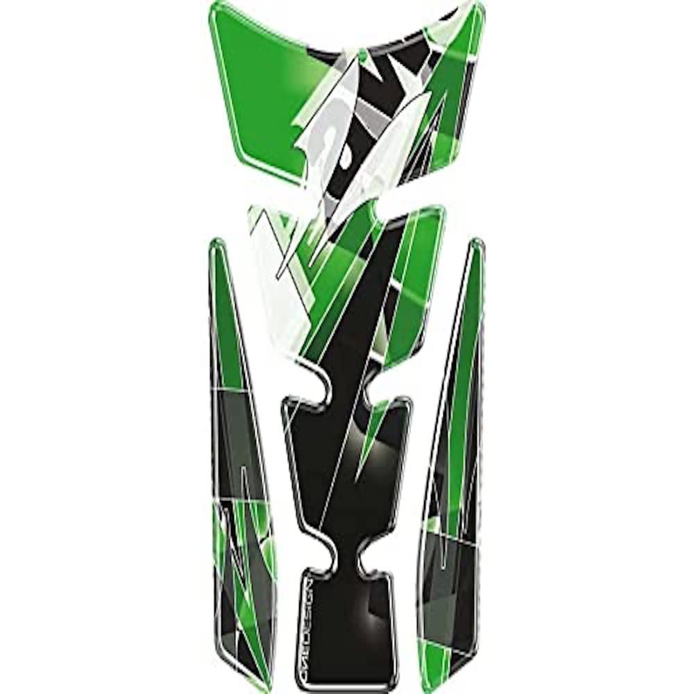 Puig 4720V Tank Pads Model Wings Green