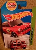 Hot wheels morris mini (mini cooper) with british flag hw workshop 194/250