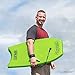 Play Platoon Beacon BODYBOARDS 37 Inch Bodyboard with Wrist Leash, EPS Core, and Slick Bottom - Green Body Surfing Board