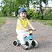 Baby Joy Baby Balance Bikes, Baby Bicycle, Children Walker Toddler Baby Ride Toys for 9-24 Months, Ride-on Toys Gifts Indoor Outdoor for 1 Year Old, No Pedal Infant 4 Wheels Bike (Blue)