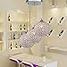 FEEKENBU Modern Crystal Pendant Light,3 Lights Crystal Chandelier for Dining Room,Ceiling Hanging Light Fixture for Kitchen Island,3 Lights Crystal Pendant Lighting for Living Room Bedroom Hallway