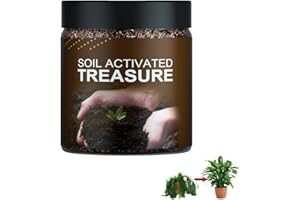 WIZOLA Soil Activator for Garden Beds, Potting Mix, Lawns and Gardens, Improves Nutrient Uptake, 200g