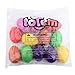 Totem World 12 Plush Bunny Filled 3'' Colorful Easter Eggs Basket Stuffers Plush Bunnies Plastic Easter Eggs Fillers Kids Party Favors Surprise Easter Eggs Hunt Games Supplies Birthday Gifts Toddler Girls Toys Goodies Bags