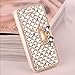 Samsung Galaxy J7 Wallet Case,Inspirationc and Made Luxury 3D Bling Crystal Rhinestone Leather Purse Flip Card Pouch Stand Cover Case for Samsung Galaxy J7 2016-Silver