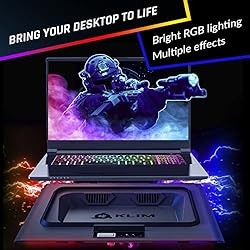 KLIM KN01 RGB Laptop Cooling Pad - New 2023