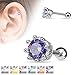 Vintage Victorian Antique Style 8 Prong Set CZ Tragus Barbell 316L Surgical Steel Cartilage Bar Helix Piercing 16g