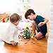 DIY Felt Christmas Tree Set + 32 pcs Detachable Ornaments Xmas Gifts Toys for Christmas Decorations Felties Craft Activities Kits