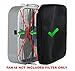 PollenTec Box Fan Air Purifier Filter for Cleaner Air and a Cooling Breeze Washable, Reusable, Compatible with Lasko Box Fan Models B20200, 2301, 3733 Frame & Filter size 20” x 20” Made in USA