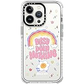 CASETiFY Ultra Impact iPhone 13 Pro Case [9.8ft Drop Protection] - Busy Doing Nothing by Huyen Dinh - Clear