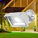 Designers Fountain FL2016N40-06 Integrated Led Adjustable Single-Head White Outdoor Flood Light, 1775 lm, 4000K
