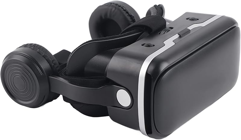 SYH&AQYE VR Headset for Smartphones 40mm Aspheric Lens 108° FOV 3D Goggles