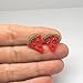 Watermelon Earrings, Hypoallergenic Plastic Post Studs for Metal Sensitive Ears