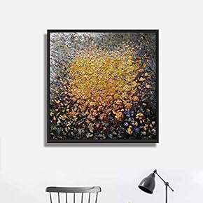 Framed Canvas Wall Art for Living Room, Bedroom Texture Canvas Prints for Home Decoration Ready to Hang - 16x16 inches