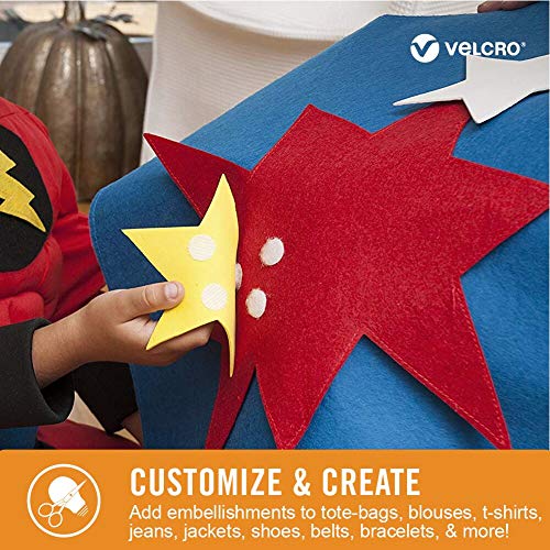 VELCRO Brand for Fabrics Permanent Sticky Back Fabric Tape for