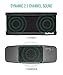 Nekteck NK-S1 Bluetooth Speakers 2.1 Channel Wireless Portable Speaker with Mic, Stereo 20W Premium Audio from 10W Drivers, 10W Subwoofer and Dual Passive Radiators, 2 Mode Equalizer - Black