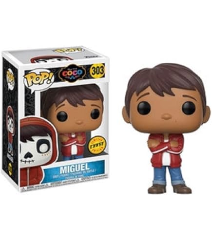 Amazon.com: Funko, Disney/Pixar Coco Pop 303 Miguel Glow in The