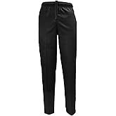 Natural Uniforms Classic 6 Pocket Black Chef Pants with Multi-Pack Quantities Available