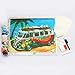 Staroar Full Drill Square Diamond Painting Kit - Love Beach Bus 44X35CM Art Craft Diamond Art
