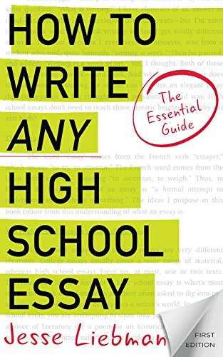 how to write a good high school essay