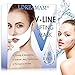 V Line Mask, Chin Up Patch,Double Chin Reducer,Face Lift V Lifting Chin Neck Mask V Zone Tape Firming Moisturizing Mask-Pack of 2 Masks