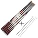 Goture Telescopic Tenkara Fishing Rod Collapsible Crappie Rods 1 Piece Portable Hand Fishing Poles Carbon Fiber Telescoping Stream Ultralight Inshore Carp Bamboo Pole Bass Trout 12 15 18 20 21 24Ft