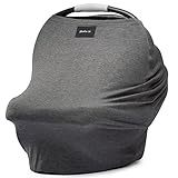 Baby Car Seat Covers-Phoebe Cat Stretchy Multi-use Infant Car Seat Canopy, Nursing Cover, Shopping Cart Cover 