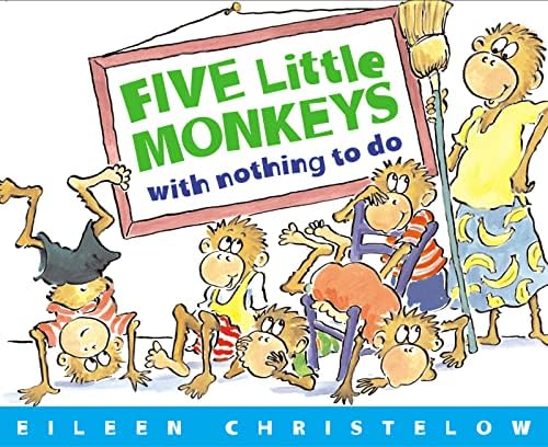 Five Little Monkeys Bake A Birthday Cake: Christelow, Eileen