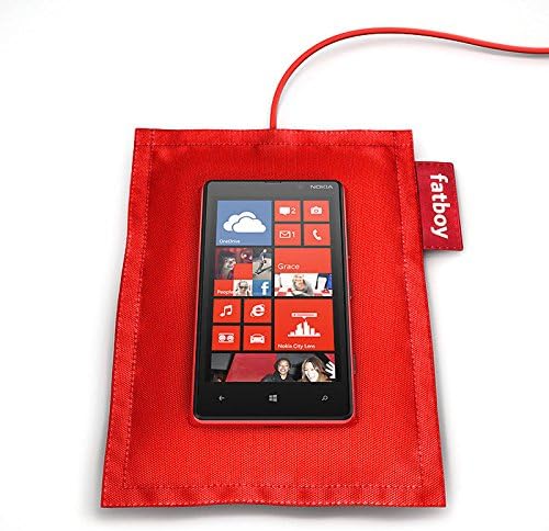 Amazon Com Nokia Fatboy Charging Pillow Qi Charging Plate Red