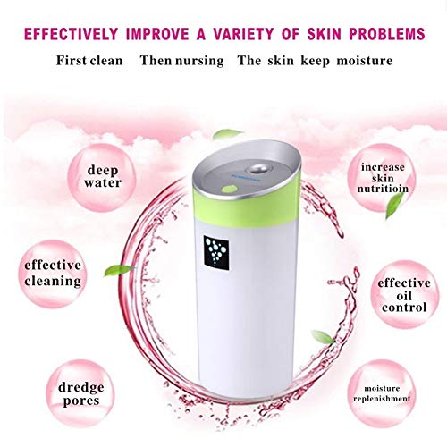 AkoMatial 300ML Air Purifier Fresher Mist Aroma Diffuser Auto USB Mini Humidifier Accessory for Home Car Blue