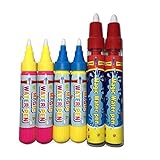 Aquadoodle Pens Replacement Water Mats Drawing Pens for Kids Aqua Doodle Drawing Mat 6 Pieces (Random Colors)