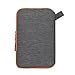 BUBM Designer Electronics Accessories Carry Case/Travel Organizer Bag with Handle (Large, Grey)