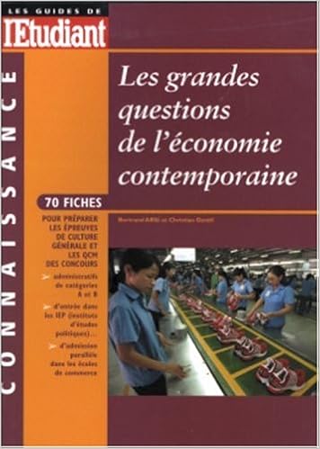 Les Grandes Question De Léconomie Contemporaine 2003 - 