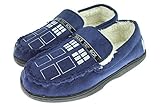 Doctor Who TARDIS Mens Moccasin Slippers
